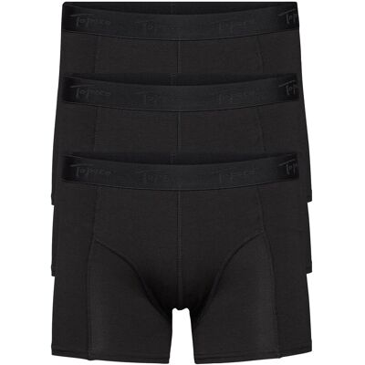 TOPECO Men's Bamboo Boxer 3-P XL BLACK XL TOPECO Men's Bamboo Boxer 3-P XL BLACK XL