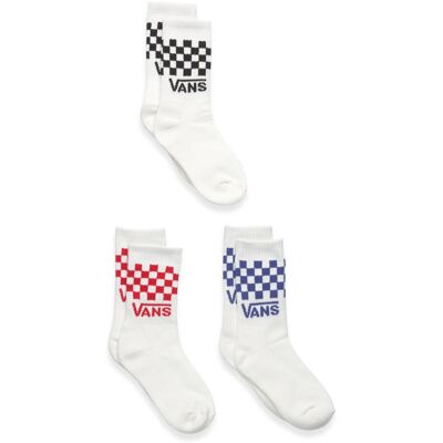 VANS Classic Check Crew XXS WHITE XXS VANS Classic Check Crew XXS WHITE XXS