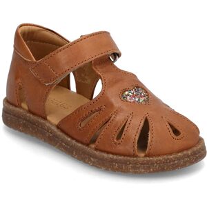 ANGULUS Sandals - Flat - Closed Toe 24 1545/2488 COGNAC/MULTI GLITTER 24 ANGULUS Sandals - Flat - Closed Toe 24 1545/2488 COGNAC/MULTI GLITTER 24