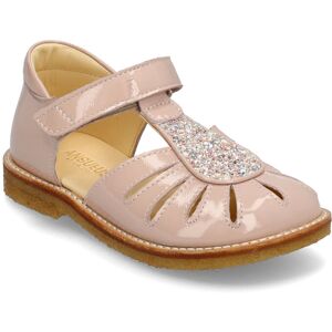 ANGULUS Sandals - Flat - Closed Toe 27 3282/3293 ROSEBUD/ROSEBUD GLIT 27 ANGULUS Sandals - Flat - Closed Toe 27 3282/3293 ROSEBUD/ROSEBUD GLIT 27