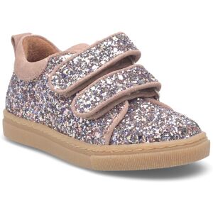 ANGULUS Shoes - Flat - With Velcro 24 3296/3222 PASTEL MULTI GLITTER 24 ANGULUS Shoes - Flat - With Velcro 24 3296/3222 PASTEL MULTI GLITTER 24
