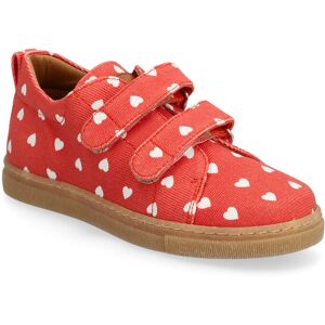 ANGULUS Shoes - Flat - With Velcro 25 3931/1789 CORAL HEART/TAN 25 ANGULUS Shoes - Flat - With Velcro 25 3931/1789 CORAL HEART/TAN 25
