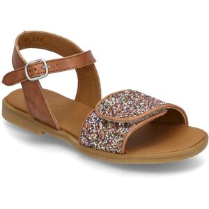 ANGULUS Sandals - Flat - Open Toe - Op 34 1789/2488 TAN/MULTI GLITTER 34 ANGULUS Sandals - Flat - Open Toe - Op 34 1789/2488 TAN/MULTI GLITTER 34