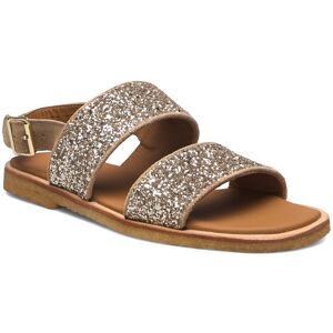 ANGULUS Sandals - Flat 38 2217/3618 SAND/CHAMPAGNE GLITT 38 ANGULUS Sandals - Flat 38 2217/3618 SAND/CHAMPAGNE GLITT 38