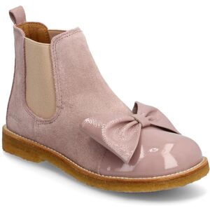 ANGULUS Booties - Flat - With Elastic 25 1387/3233/077 FADED ROSE/ROSE 25 ANGULUS Booties - Flat - With Elastic 25 1387/3233/077 FADED ROSE/ROSE 25