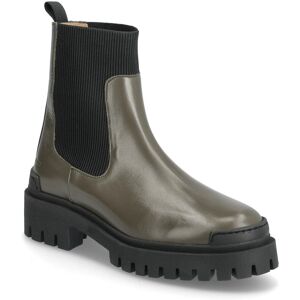 ANGULUS Booties - Flat - With Elastic 37 1446/019 OLIVE/ BLACK 37 ANGULUS Booties - Flat - With Elastic 37 1446/019 OLIVE/ BLACK 37