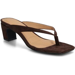 Bianco Biaspice Toe Post Faux Suede 37 BROWN 37 Bianco Biaspice Toe Post Faux Suede 37 BROWN 37