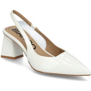Bianco Biamaralyn Slingback Patent 39 OFF WHITE 39 Bianco Biamaralyn Slingback Patent 39 OFF WHITE 39
