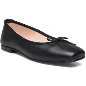 Bianco Biaemily Karré Ballerina Smooth Leather 37 BLACK 37 Bianco Biaemily Karré Ballerina Smooth Leather 37 BLACK 37