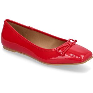 Bianco Biarose Karré Ballet Flat Faux Leather 38 RED PATENT 38 Bianco Biarose Karré Ballet Flat Faux Leather 38 RED PATENT 38