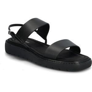 Calvin Sq Molded Sandal Slin Lth 40 TRIPLE BLACK 40 Calvin Sq Molded Sandal Slin Lth 40 TRIPLE BLACK 40