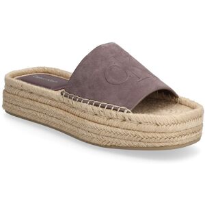 Calvin Flatf Espa Mule Nub Mg 36 PEPPERCORN 36 Calvin Flatf Espa Mule Nub Mg 36 PEPPERCORN 36
