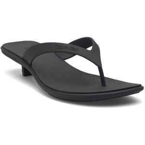 Calvin Flip Flop Kitten Heel Thong Tpu 38 TRIPLE BLACK 38 Calvin Flip Flop Kitten Heel Thong Tpu 38 TRIPLE BLACK 38