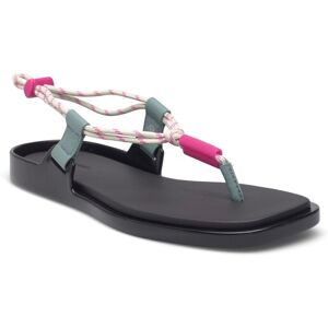 Calvin Beach Sandal Rope Pu 2 37 BLACK ARCTIC PINK YARROW 37 Calvin Beach Sandal Rope Pu 2 37 BLACK ARCTIC PINK YARROW 37