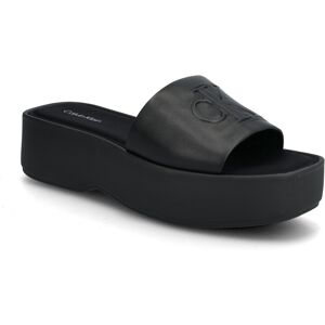 Calvin Flatf Sndl Lth Mg 39 TRIPLE BLACK 39 Calvin Flatf Sndl Lth Mg 39 TRIPLE BLACK 39