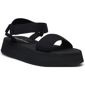 Calvin Sandal Velcro Webbing Mg 38 TRIPLE BLACK 38 Calvin Sandal Velcro Webbing Mg 38 TRIPLE BLACK 38