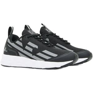 EA7 Sneaker 11.5 BLACK-SILVER 11.5 EA7 Sneaker 11.5 BLACK-SILVER 11.5