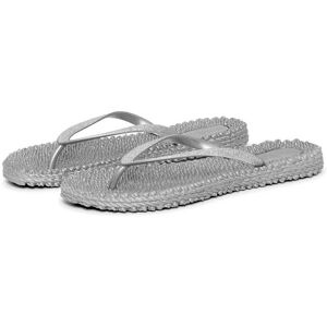 Ilse Jacobsen Silver Glitter Flip-Flops - Sandaler Ilse Jacobsen Silver Glitter Flip-Flops - Sandaler