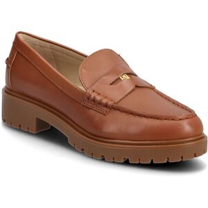 Lauren Ralph Lauren Marli Calfskin Penny Loafer 41 LAUREN TAN 41 Lauren Ralph Lauren Marli Calfskin Penny Loafer 41 LAUREN TAN 41