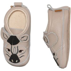 Melton Zebra Leather Slippers 22/23 OXFORD TAN 22/23 Melton Zebra Leather Slippers 22/23 OXFORD TAN 22/23