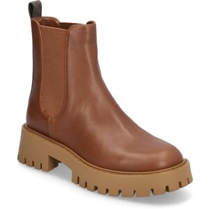 Michael Kors Asher Flat Bootie 35 BRN/LUGGAGE 35 Michael Kors Asher Flat Bootie 35 BRN/LUGGAGE 35