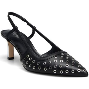 Michael Kors Alora Mid Sling 37 BLACK 37 Michael Kors Alora Mid Sling 37 BLACK 37
