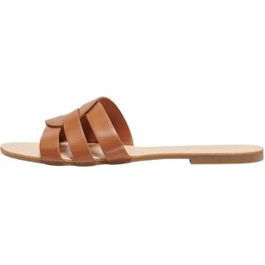 ONLY Onlfeli-4 Pu Slip On Sandal 38 COGNAC 38 ONLY Onlfeli-4 Pu Slip On Sandal 38 COGNAC 38