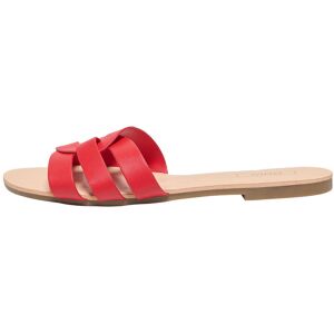 ONLY Onlfeli-4 Pu Slip On Sandal 38 HIGH RISK RED 38 ONLY Onlfeli-4 Pu Slip On Sandal 38 HIGH RISK RED 38