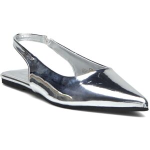 ONLY Onlaura-2 Pu Slingback Ballarina 36 SILVER 36 ONLY Onlaura-2 Pu Slingback Ballarina 36 SILVER 36