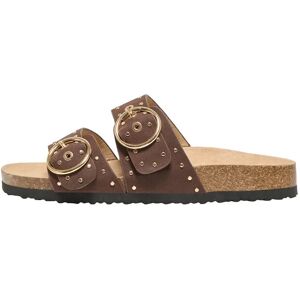 ONLY Onlmaxi-15 Pu Studs Buckle Sandal 40 CHOCOLATE BROWN 40 ONLY Onlmaxi-15 Pu Studs Buckle Sandal 40 CHOCOLATE BROWN 40