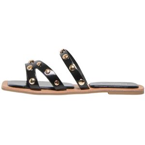 ONLY Onlmikko-2 Pu Studs Sandal 37 BLACK 37 ONLY Onlmikko-2 Pu Studs Sandal 37 BLACK 37