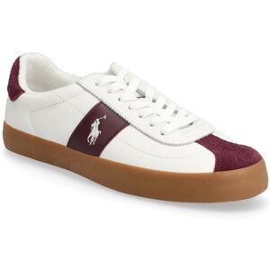 Polo Ralph Lauren Court Vulc Leather-Suede Sneaker 44 DECKWASH WHITE/WI 44 Polo Ralph Lauren Court Vulc Leather-Suede Sneaker 44 DECKWASH WHITE/WI 44