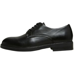 Selected Slmblake Leather Derby Shoe Noos 43 BLACK 43 Selected Slmblake Leather Derby Shoe Noos 43 BLACK 43