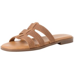 Tamaris Women Slides 41 BROWN STRCTURE 41 Tamaris Women Slides 41 BROWN STRCTURE 41