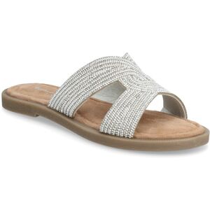 Tamaris Women Slides 36 SILVER GLAM 36 Tamaris Women Slides 36 SILVER GLAM 36