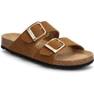 Tamaris Women Slides 38 COGNAC NUBUC 38 Tamaris Women Slides 38 COGNAC NUBUC 38