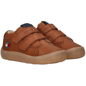 Tommy Hilfiger Mid Cut Velcro Sneaker Nude 23 TOBACCO 23 Tommy Hilfiger Mid Cut Velcro Sneaker Nude 23 TOBACCO 23