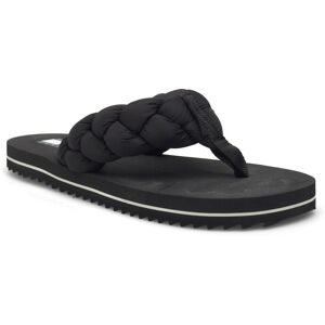 Tommy Hilfiger Braided Thong Beach Sandal 37 BLACK 37 Tommy Hilfiger Braided Thong Beach Sandal 37 BLACK 37