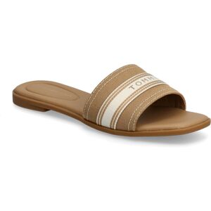 Tommy Hilfiger Flat Mule Webbing 37 SAFARI CANVAS 37 Tommy Hilfiger Flat Mule Webbing 37 SAFARI CANVAS 37