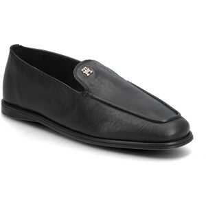 Tommy Hilfiger Th Leather Loafer 38 BLACK 38 Tommy Hilfiger Th Leather Loafer 38 BLACK 38