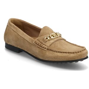 Tommy Hilfiger Th Chain Suede Loafer 36 SAFARI CANVAS 36 Tommy Hilfiger Th Chain Suede Loafer 36 SAFARI CANVAS 36