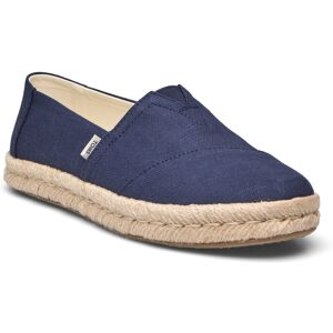 Toms Navy Återvunnen Bomull Espadrilles - Espadrilles Toms Navy Återvunnen Bomull Espadrilles - Espadrilles