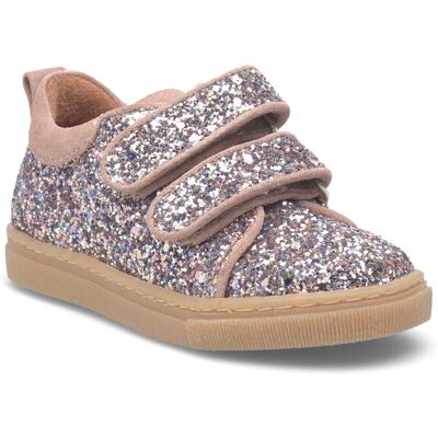 ANGULUS Shoes - Flat - With Velcro 28 3296/3222 PASTEL MULTI GLITTER 28 ANGULUS Shoes - Flat - With Velcro 28 3296/3222 PASTEL MULTI GLITTER 28
