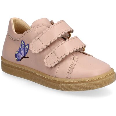 ANGULUS Shoes - Flat - With Velcro 24 3203 ROSEBUD 24 ANGULUS Shoes - Flat - With Velcro 24 3203 ROSEBUD 24