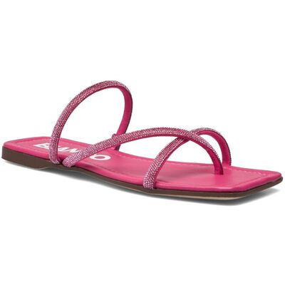 Bianco Biasissel Strappy Slide Rhinestone Smooth Leather 37 HOT PINK 37 Bianco Biasissel Strappy Slide Rhinestone Smooth Leather 37 HOT PINK 37