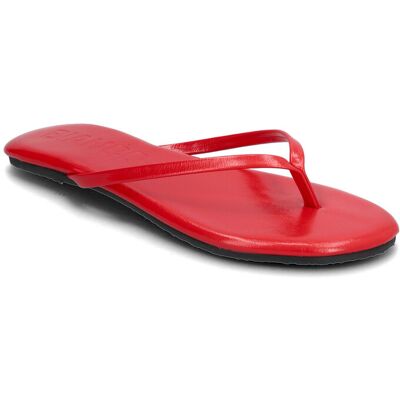 Bianco Biamexico Flip Flop Faux Leather 41 RED 41 Bianco Biamexico Flip Flop Faux Leather 41 RED 41