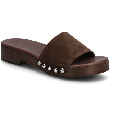 Bianco Biaaudrey Slide Clog Suede 41 BROWN 41 Bianco Biaaudrey Slide Clog Suede 41 BROWN 41