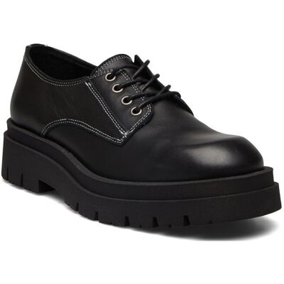 Bianco Biakwamie Laced Up Shoe Crust 37 BLACK 37 Bianco Biakwamie Laced Up Shoe Crust 37 BLACK 37