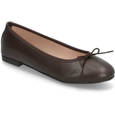 Bianco Biamadison Ballerina Smooth Leather 40 BROWN 40 Bianco Biamadison Ballerina Smooth Leather 40 BROWN 40