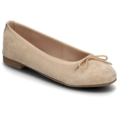 Bianco Biamadison Ballerina Suede 38 SAND 38 Bianco Biamadison Ballerina Suede 38 SAND 38